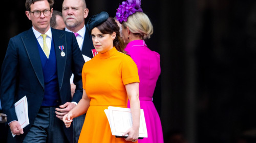 Prințesa Eugenie și soțul ei/ Profimedia
