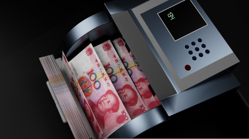 100,Chinese,Yuan,In,Cash,Dispenser.,Withdrawal,Of,Cash,From