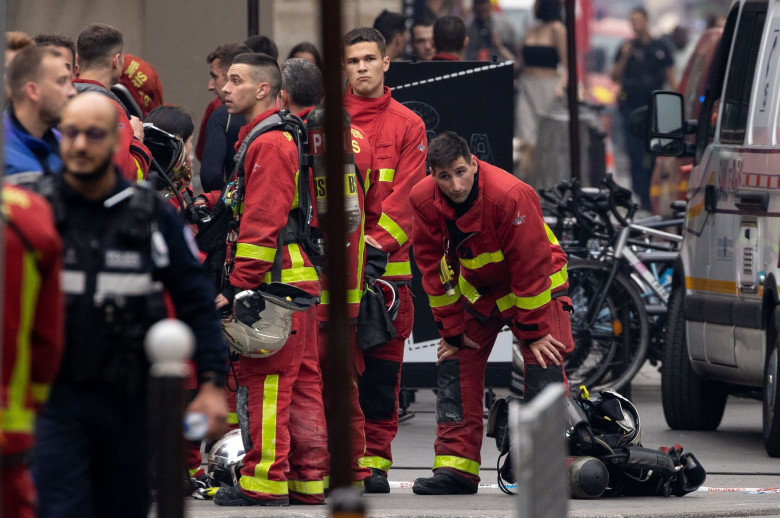 Explosion in Paris, France - 21 Jun 2023.