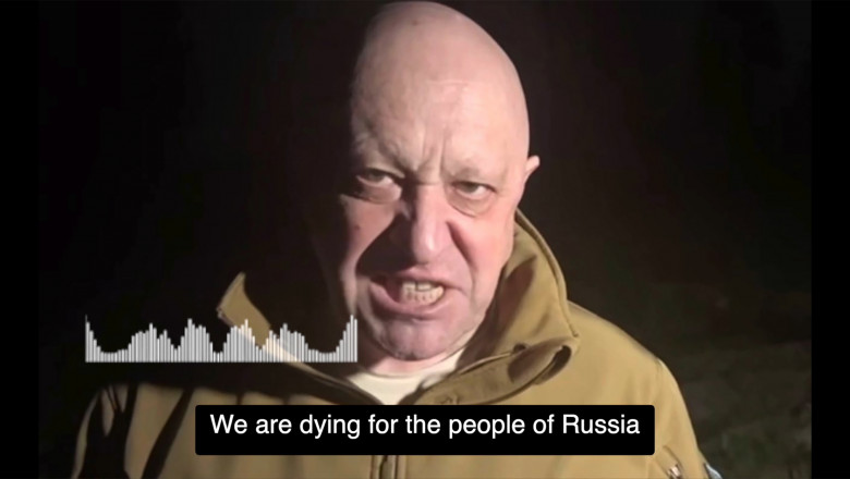 Coup leader Yevgeny Prigozhin claims half of the Russian Army is ready to join him and die for the Motherland.