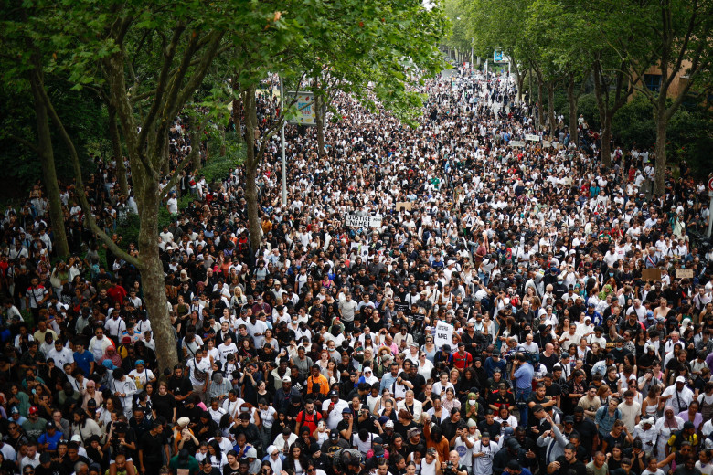 White March In Tribute To Nahel - Paris, France - 29 Jun 2023