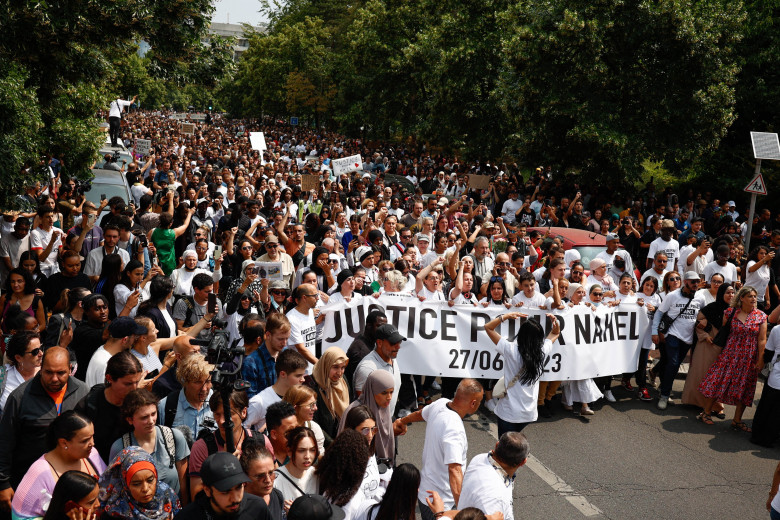 White March In Tribute To Nahel - Paris, France - 29 Jun 2023