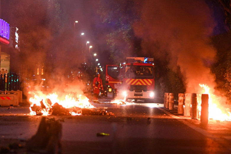 4th Night Of Protests Over Teen's Death - Charenton, Charenton-le-Pont, France - 01 Jul 2023