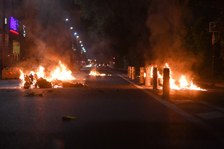 4th Night Of Protests Over Teen's Death - Charenton, Charenton-le-Pont, France - 01 Jul 2023