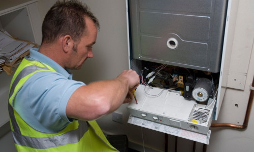 Central heating gas boiler repair and service