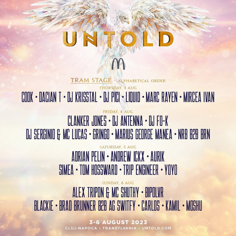 tram stage untold 2023