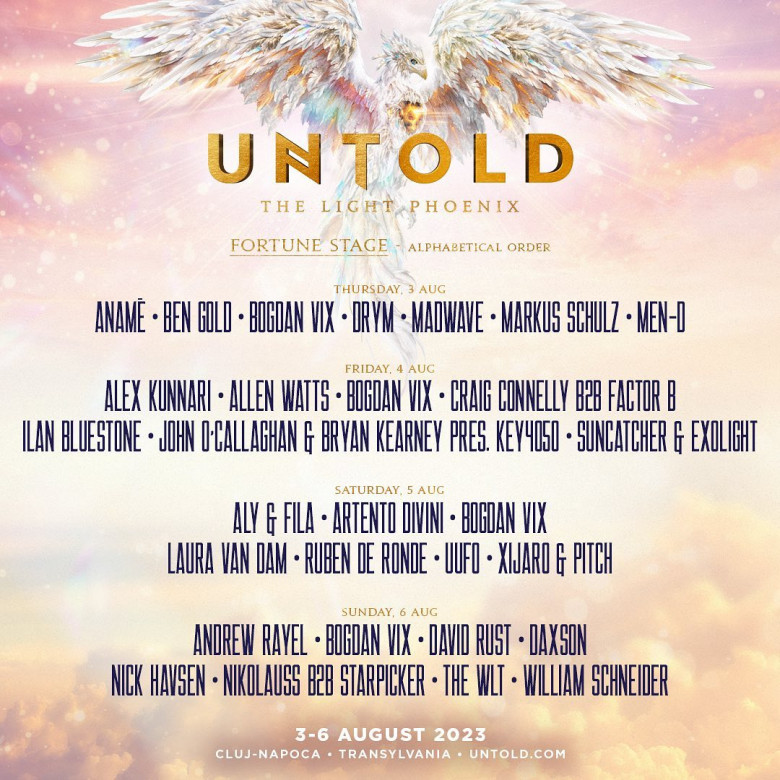 fortune stage - untold 2023