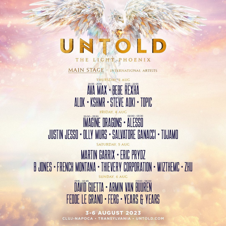 main stage - untold 2023