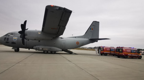 Avion militar aterizare de urgență/ Foto: ziare.com