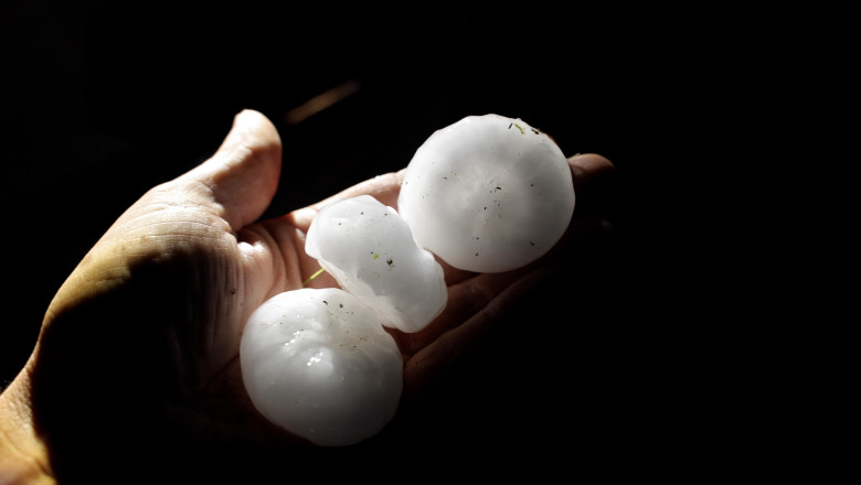 Severe Storms Sweep across northern Italy, Garda - 25 Jul 2023