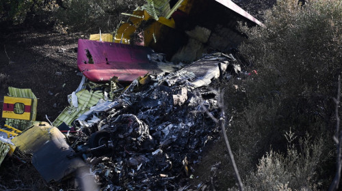 Avion prăbușit în Grecia