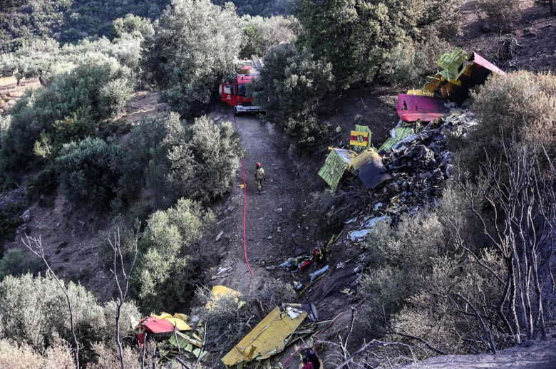 Avion prăbușit în Grecia