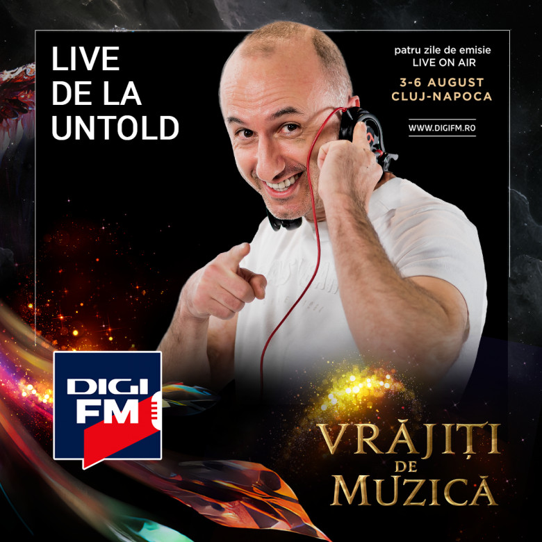 Digi FM LIVE de la Untold 2023