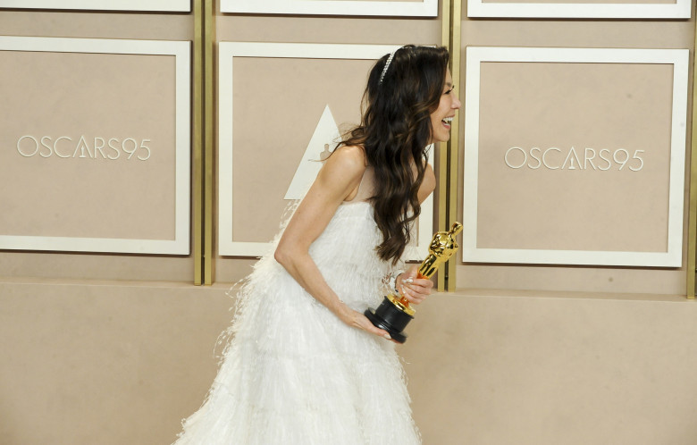 in the press room for 95th Academy Awards - Photo Room, Dolby Theatre, Los Angeles, CA March 12, 2023.