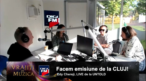 Edy Chereji, la Digi FM, despre ultimele detalii înainte de deschiderea oficială a Untold 2023