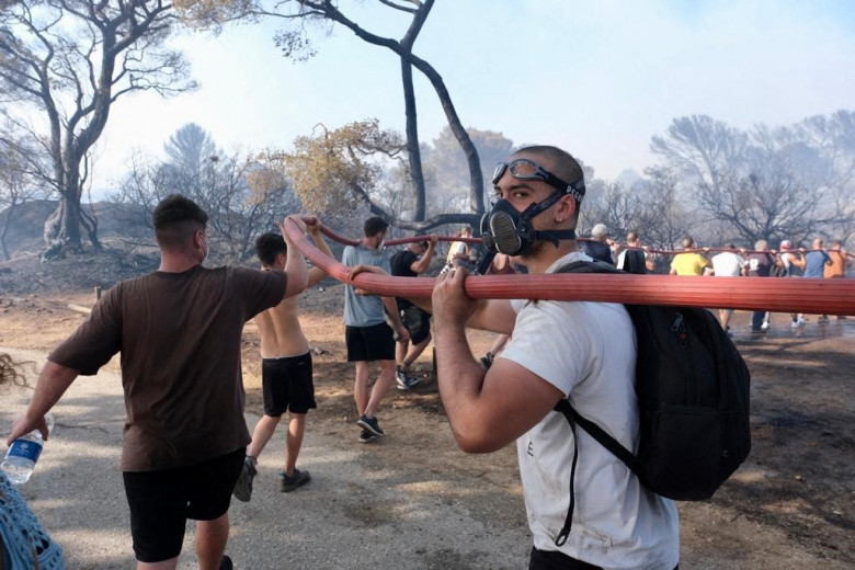 Incendii de vegetație în Spania