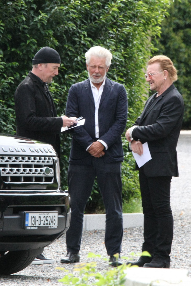 Sinead O Connor funeral mass in Bray, Co. Wicklow, irl.