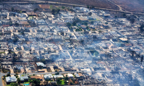 Hawaii Wildfires: Paradise Burning