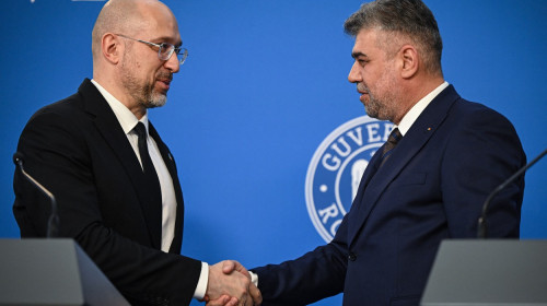 marcel ciolacu si premierul ucrainei