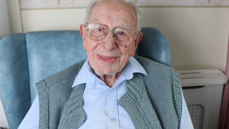 IT'S THE SEA-CRET TO LONG LIFE! SUPERCENTENARIAN WHO LOVES FISH AND CHIPS CLAIMS NATIONS FAVOURITE SEASIDE DISH HAS HELPED HIM TO LIVE TO 107