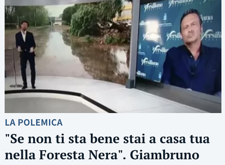 Italy: IF YOU DON’T LIKE ITALY STAY AT HOME IN THE BLACK FOREST! Andrea Giambruno, husband of Italian PM Giorgia Meloni against German Health Minister Karl Lauterbach after he wrote a twitter reading “tourism in Italy has no future”, “Too hot her