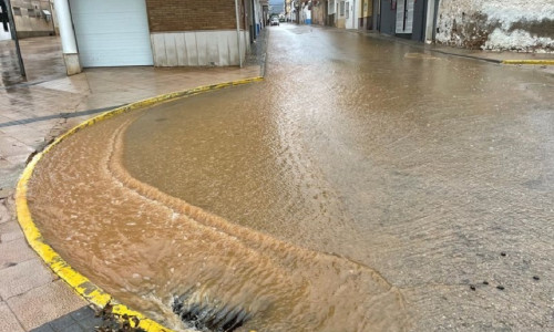 Ploi torenţiale în Spania/ Twitter