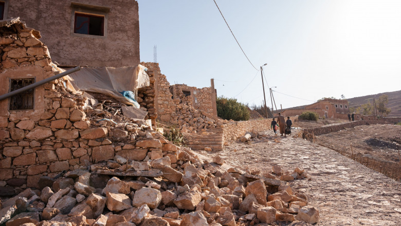 Cutremur în Maroc/ Profimedia