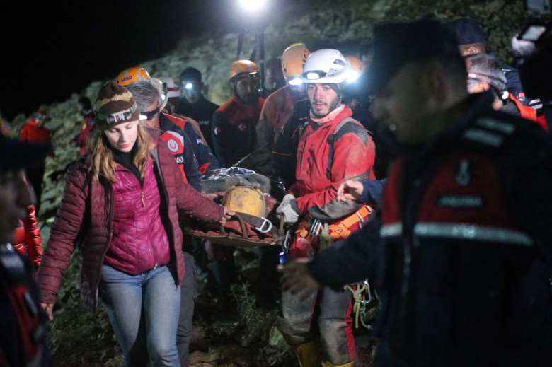 American explorer Mark Dickey trapped underground in a cave in Turkiye's Mersin has been rescued