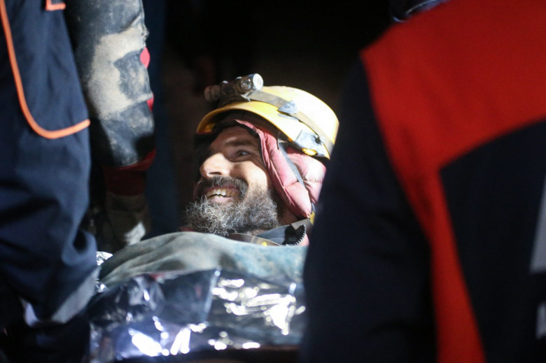 American explorer Mark Dickey trapped underground in a cave in Turkiye's Mersin has been rescued