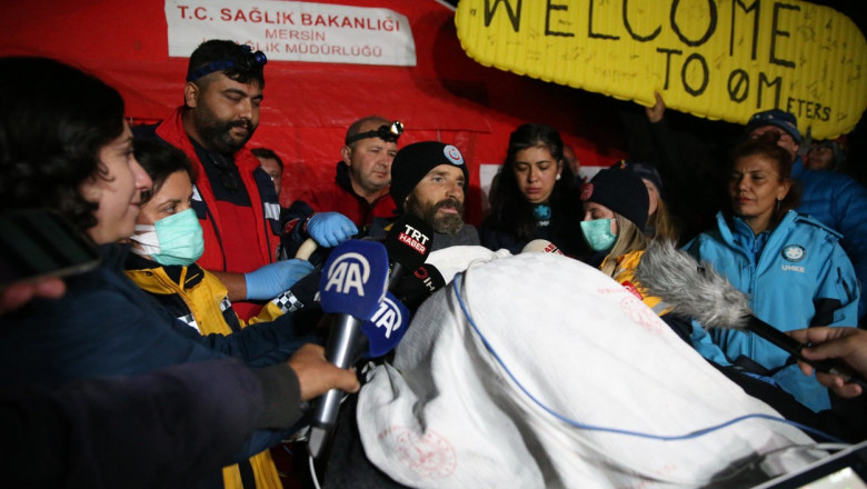 American explorer Mark Dickey trapped underground in a cave in Turkiye's Mersin has been rescued