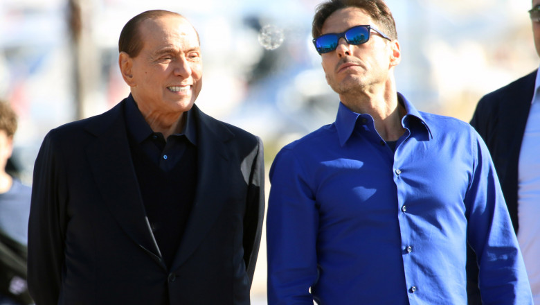 EXCLUSIVE: Piersilvio Berlusconi celebrates his 50th birthday with dad Silvio Berlusconi and his family