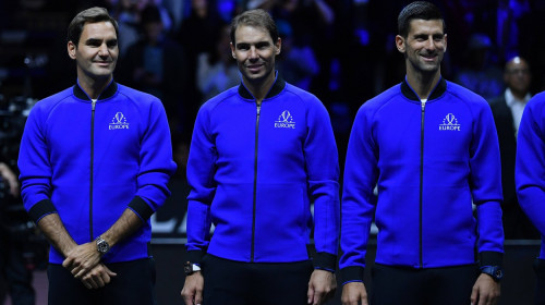 Roger Federer, Rafael Nadal si Novak Djokovic