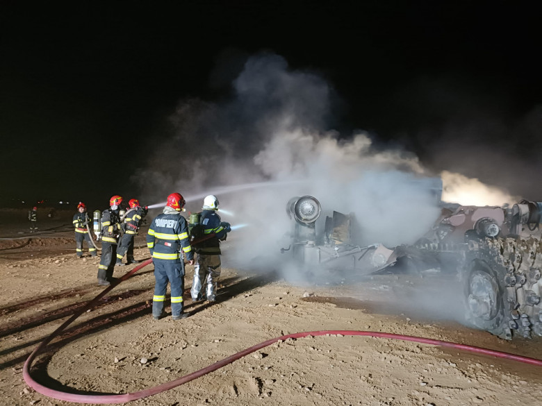 Explozie Călimănești/ Foto: ISU Vrancea