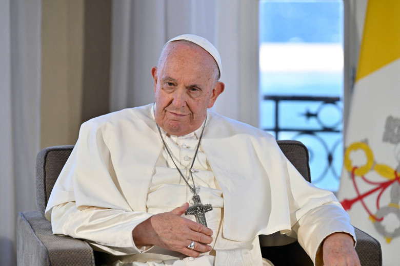 Pope Francis Visits Marseille - Meeting With President Macron