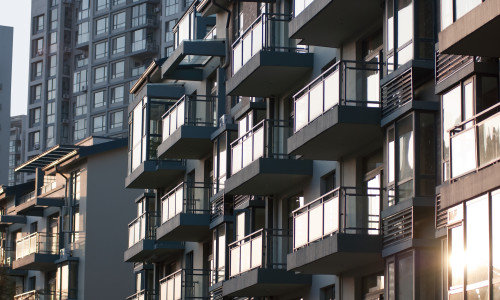 Sunset,China,Real,Estate,-,Empty,Modern,Executive,Apartments