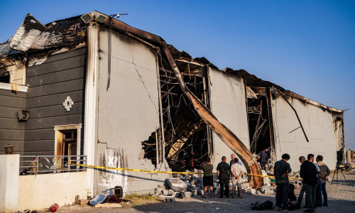 incendiu nunta irak