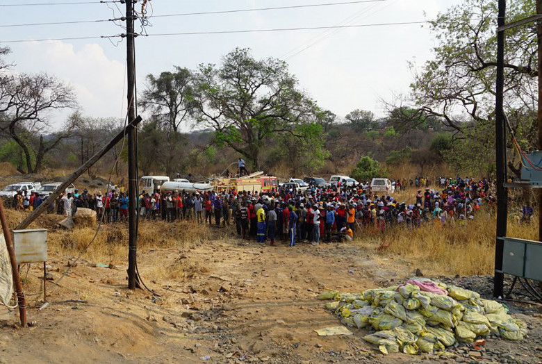 O mină de aur s-a prăbușit în Zimbabwe/ Profimedia