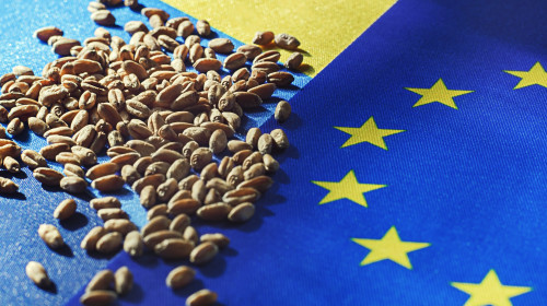 Grain,Deal,Between,Ukraine,And,The,Eu.,Export,Of,Grain.