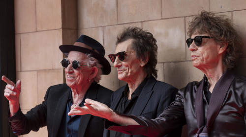 Rolling Stones "Hackney Diamonds" Launch - Rolling Stones Arrival