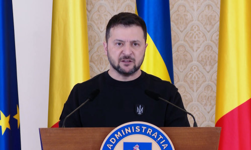 zelenski romania