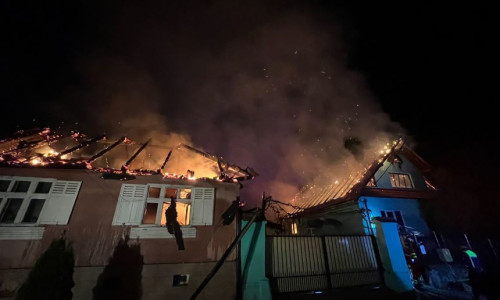 Incendiu la două case din judeţul Sibiu/ Foto: News.ro