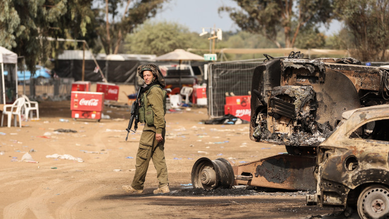 Atacul teroriștilor Hamas la festivalul din Israel/ Profimedia