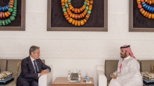 Antony Blinken spune că întâlnirea cu prinţul moştenitor saudit a fost foarte productivă