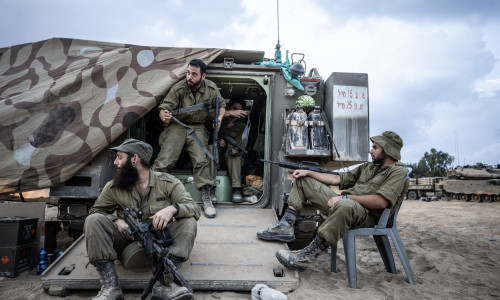 Israeli military activity on the Gaza border