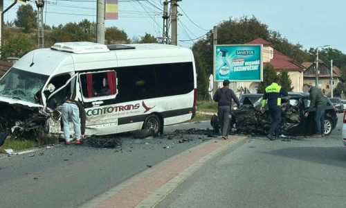 Accident in Cluj
