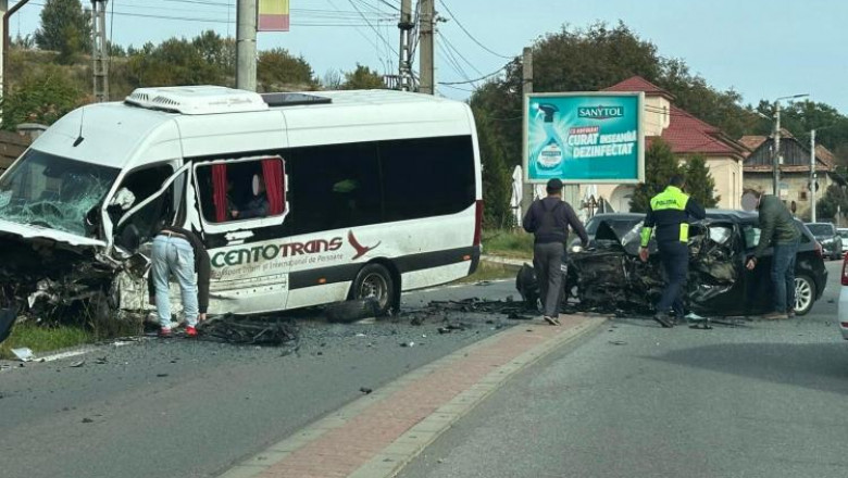 Accident in Cluj