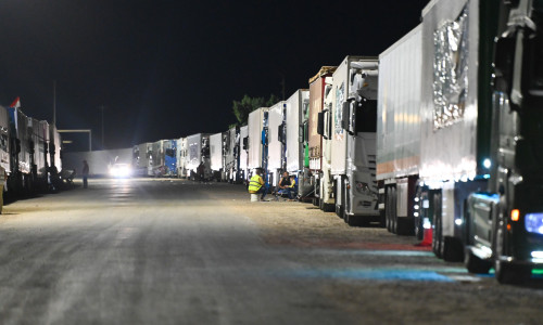 Palestinian-Israeli conflict - Aid convoy to Gaza