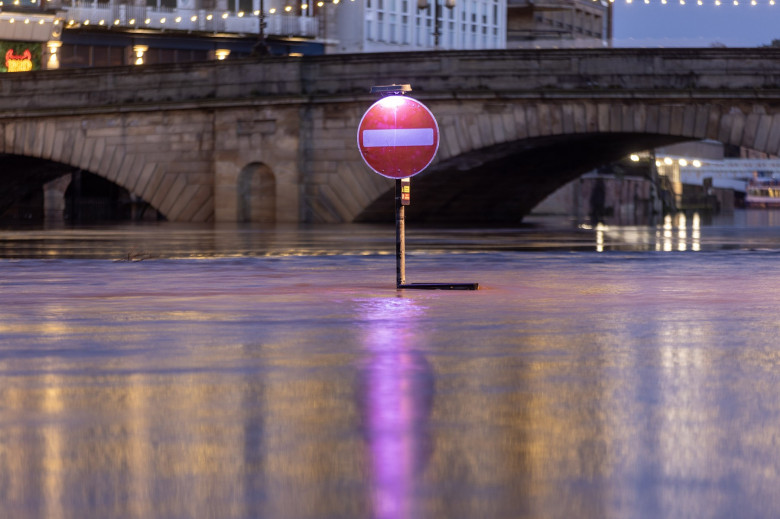 York Flooding, York, Yorkshire, UK - 22 Oct 2023