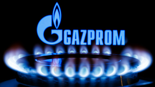 Kazan,,Russia,-,Oct,06,,2021:,Gazprom,Is,A,Russian