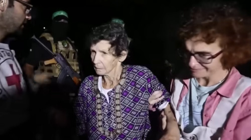 ostatica eliberata de hamas
